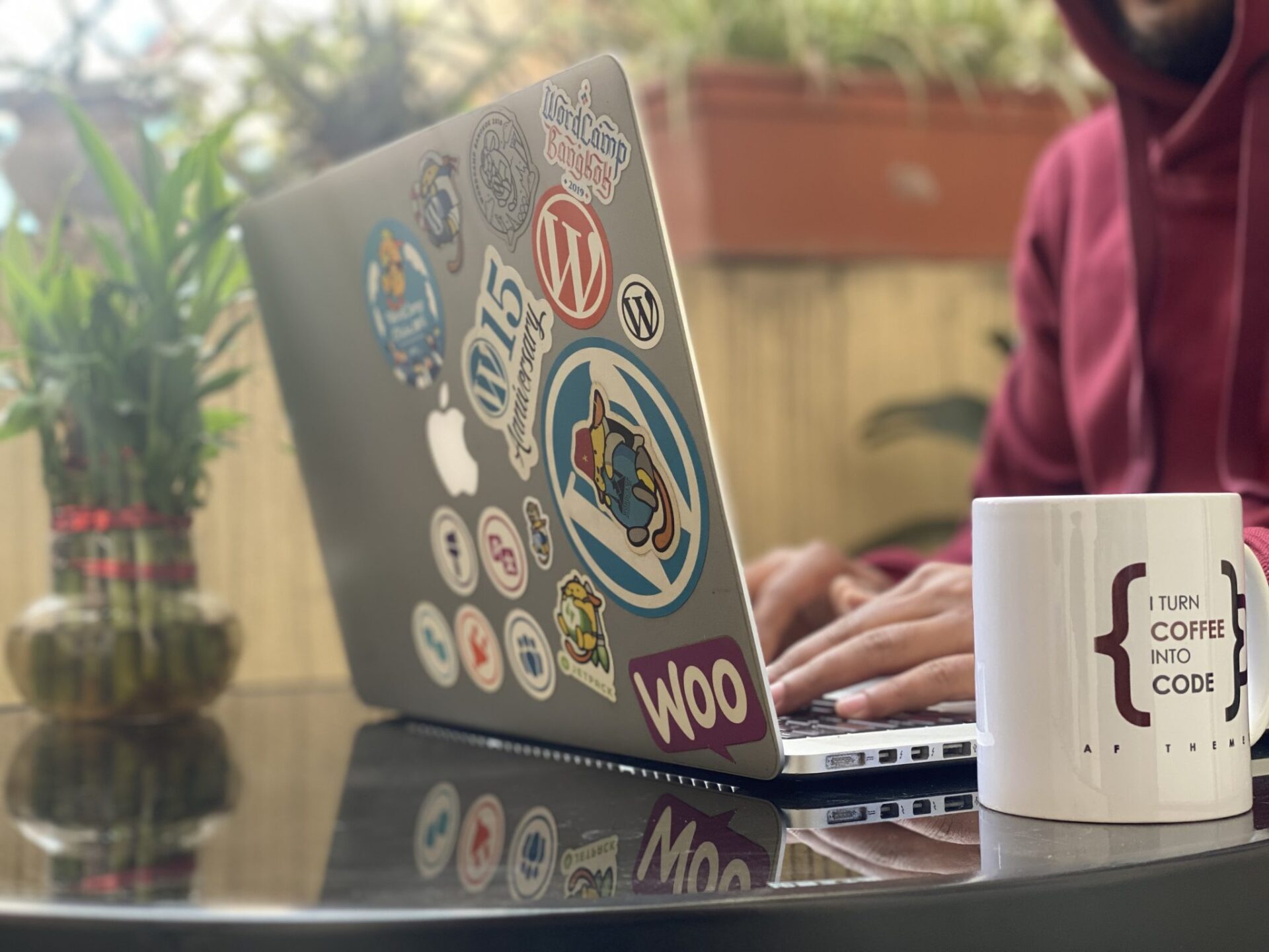 Creator working on a laptop, comparing online course platforms