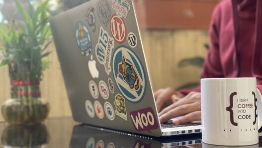 Creator working on a laptop, comparing online course platforms