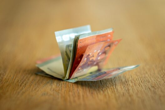 Euro bills representing online course pricing strategy
