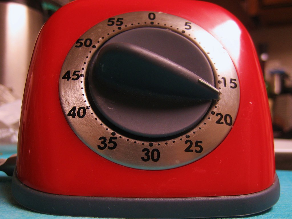 Retro kitchen timer