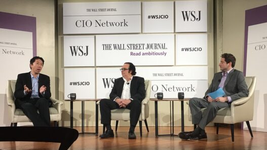 Andrew Ng, Coursera co-founder and Stanford professor, photographed at a Wall Street Journal event