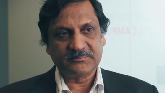 Anant Agarwal, MIT professor and first CEO of edX, at a 2015 education panel