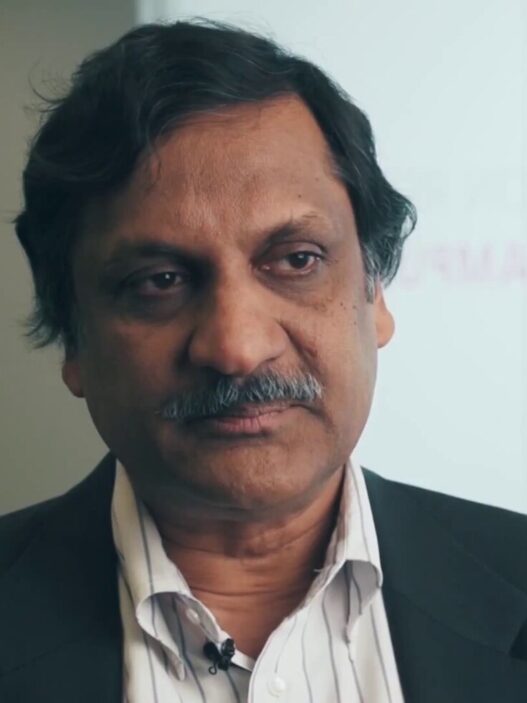 Anant Agarwal, MIT professor and first CEO of edX, at a 2015 education panel