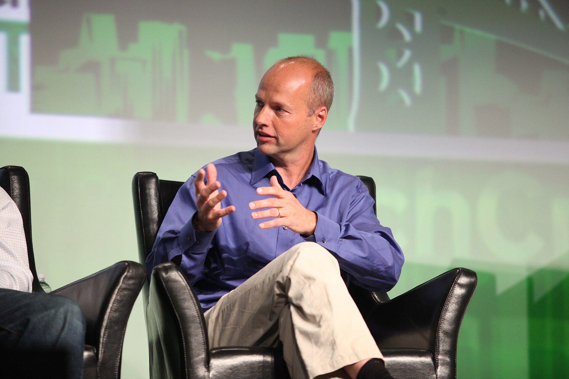 Portrait of Sebastian Thrun, co-founder of Udacity