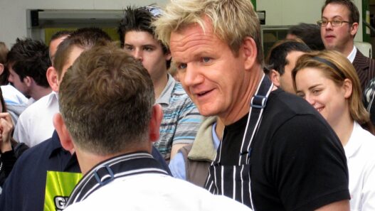 Portrait of chef Gordon Ramsay